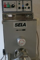 SELA Nudelmaschine TR 110 Edelstahl mit 3 Teflonmatrizen